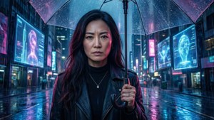 Cyberpunk Rain