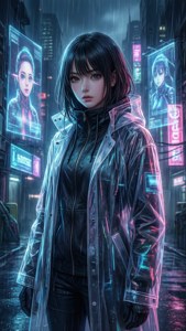 Cyberpunk Rain
