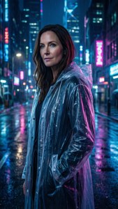 Cyberpunk Rain