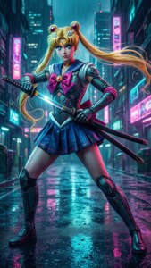 Cyberpunk Sailor Moon