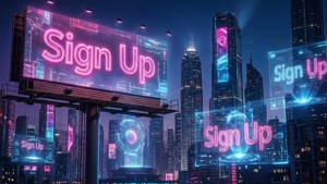 Cyberpunk Sign Up
