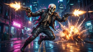 Cyberpunk Skullbuster