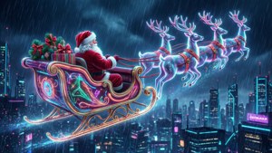 Cyberpunk Sleigh