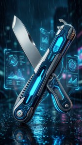 Cyberpunk Switchblade Neon