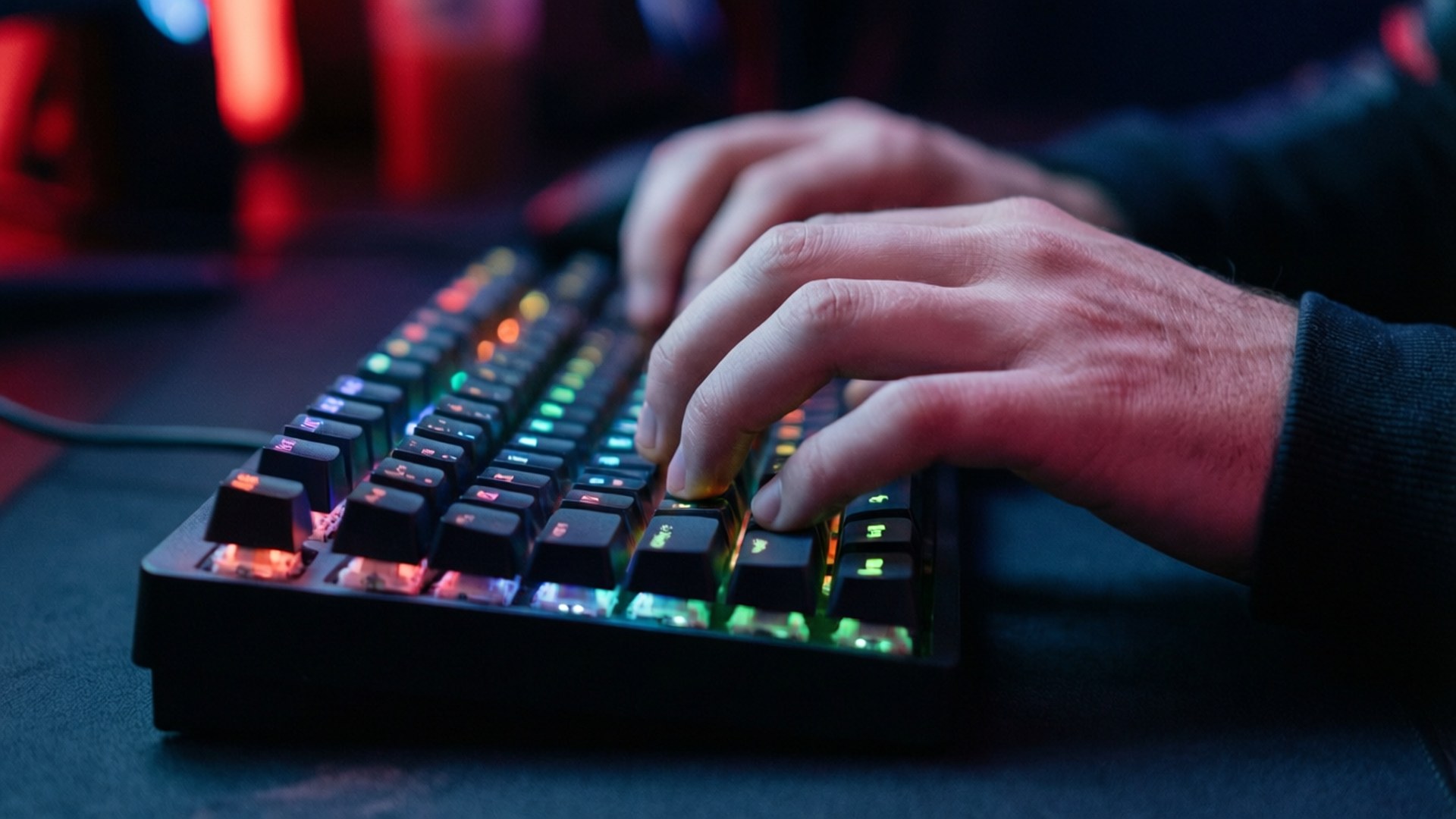 Cyberpunk Typing by Wallpapers.art Studio