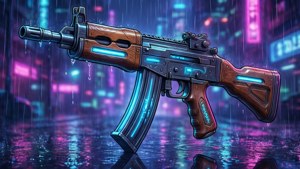 Cyberpunk Uzi