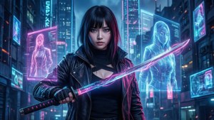 Cyberpunk Warrior