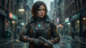 Cyberpunk Warrior