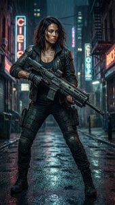 Cyberpunk Warrior