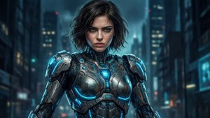 Cyberpunk Warrior