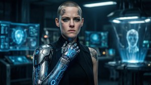 Cyberpunk Warrior