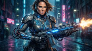 Cyberpunk Warrior