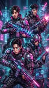 Cyberpunk Warriors