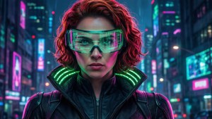 Cyberpunk Widow