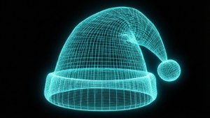 Cyberpunk Wireframe Hat