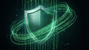 Cybersecurity Binary Shield