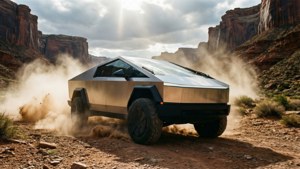 Cybertruck Dust Storm