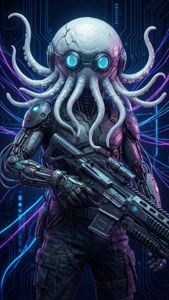 Cyborg Octoling