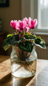 Cyclamen in Vase