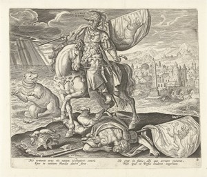 Cyrus als tweede koning uit het visioen van Daniël
