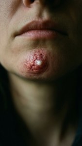 Cystic Acne Chin