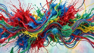 Cytokine Color Burst