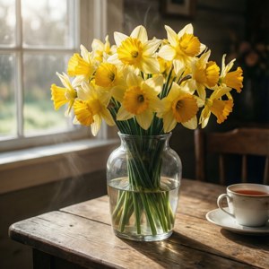 Daffodil Bouquet Morning