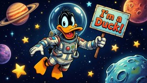 Daffy Duck Space Explorer