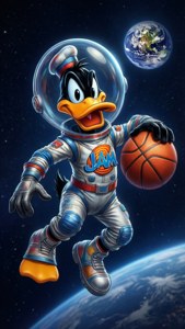 Daffy Duck Space Suit