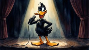 Daffy Duck Spotlight Performer