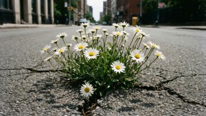 Daisies in the Crack