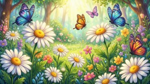 Daisy Butterfly Dream
