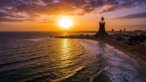 Dakar Sunset Coastline