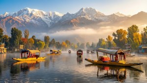 Dal Lake Sunrise Serenity