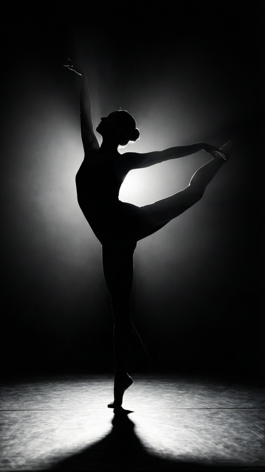Dancer in Shadow by Wallpapers.art Studio