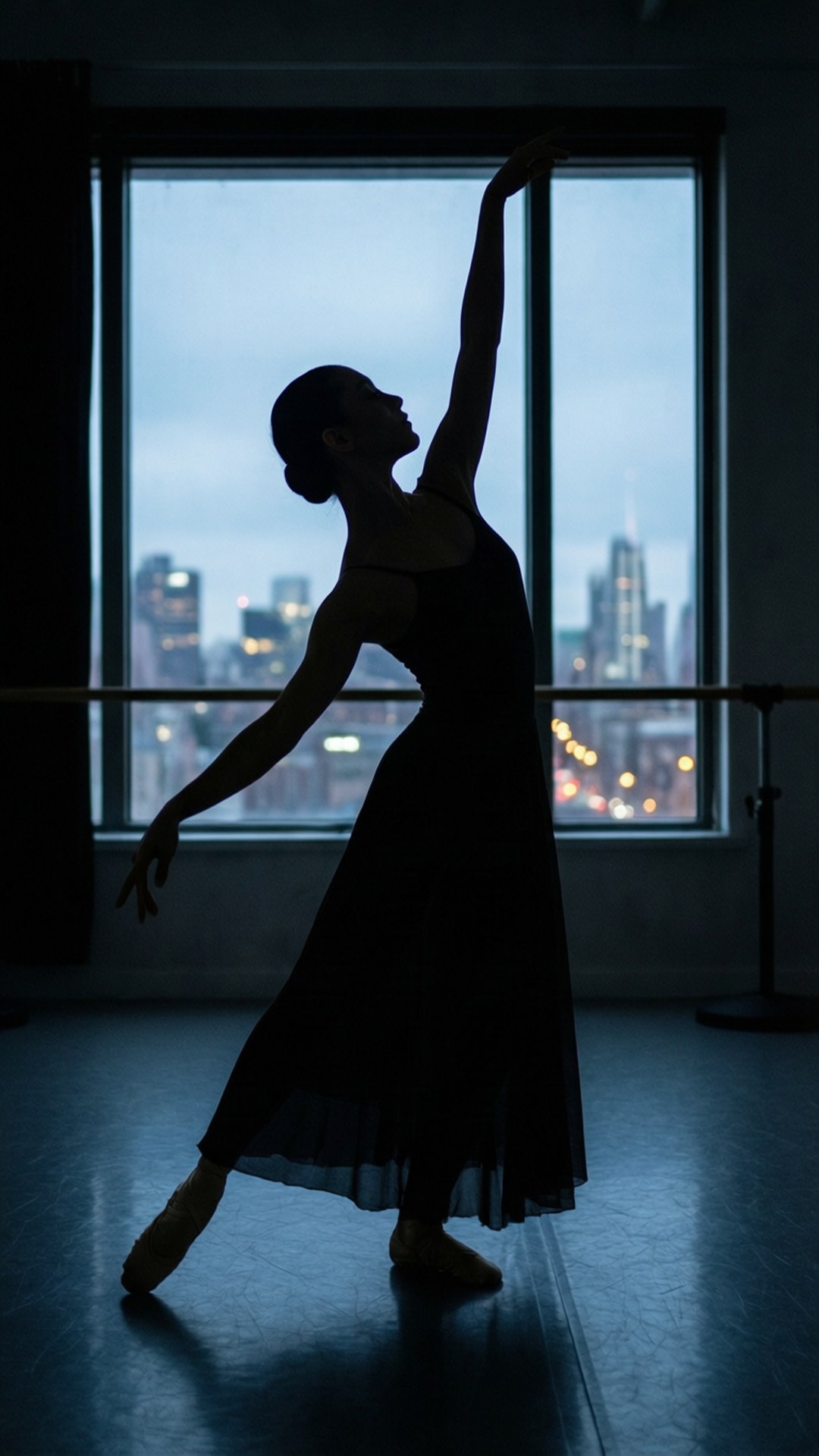 Dancer Silhouette Studio by Wallpapers.art Studio