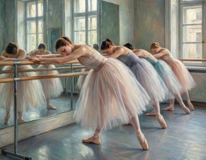 Dancers at the Barre