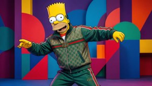 Dancing Bart Gucci Tracksuit