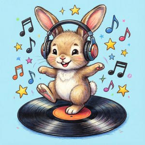 Dancing Bunny Vinyl