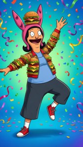 Dancing Burger Queen