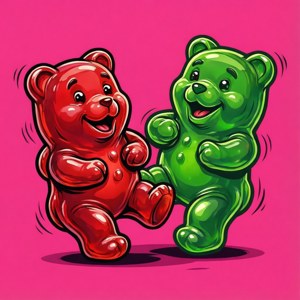 Dancing Gummy Bears