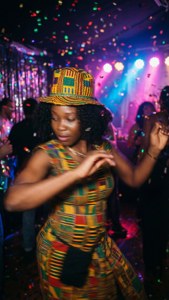 Dancing Hat Motion Blur