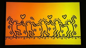 Dancing Line Orange