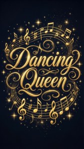 Dancing Queen Typography