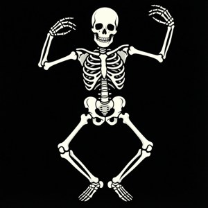 Dancing Skeleton