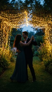 Dancing Under Fairy Lights