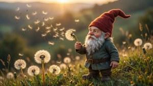 Dandelion Gnome