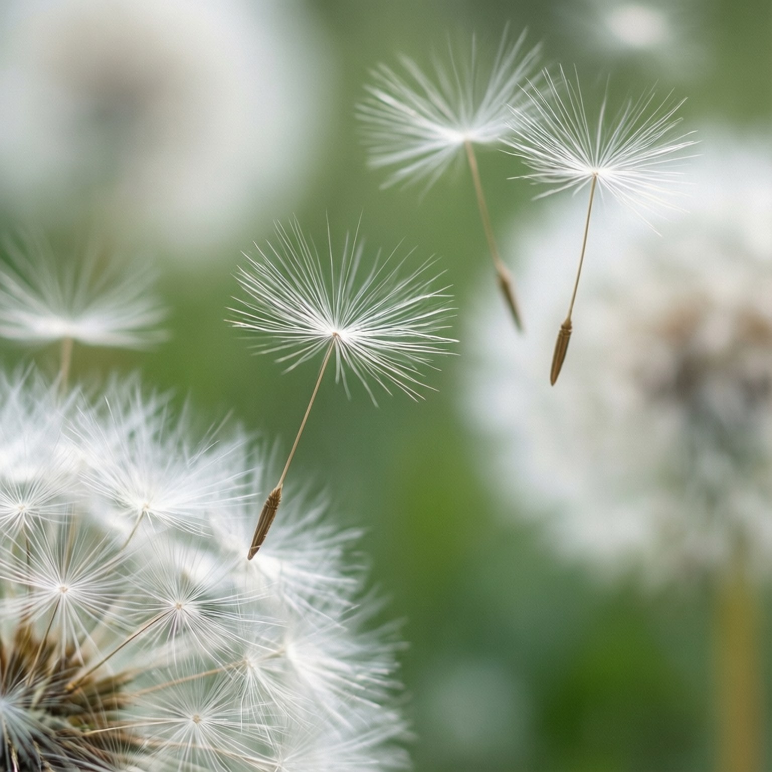 Dandelion Wishes by Wallpapers.art Studio