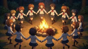 Dango Dance Around Fire