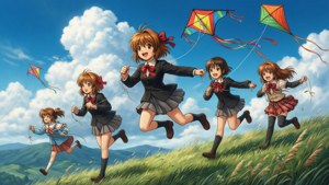 Dango Kite Flying